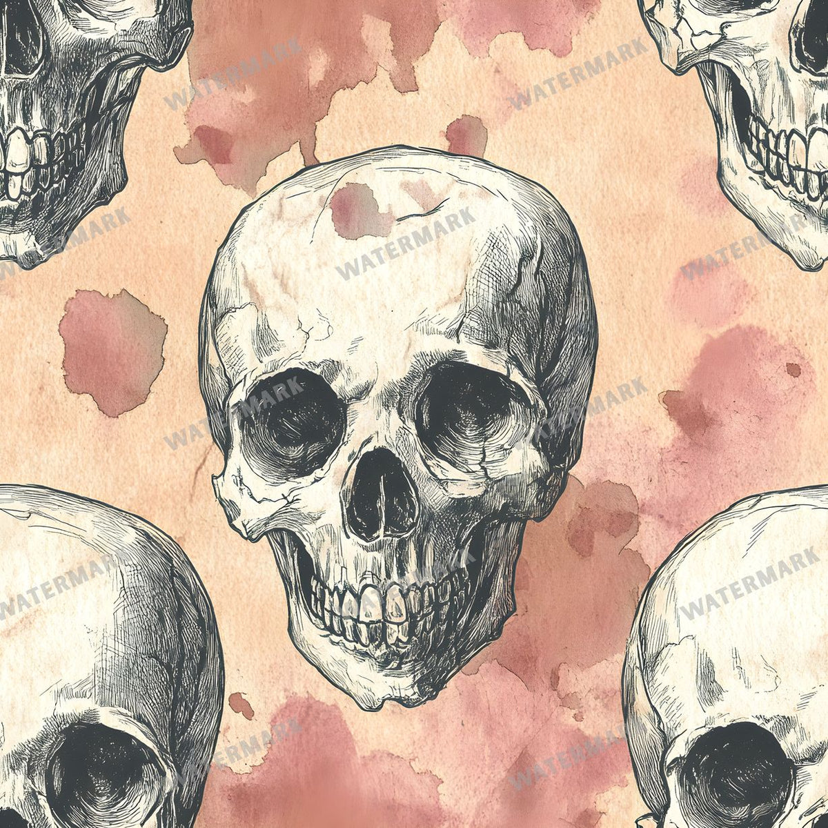 Halloween Seamless Pattern