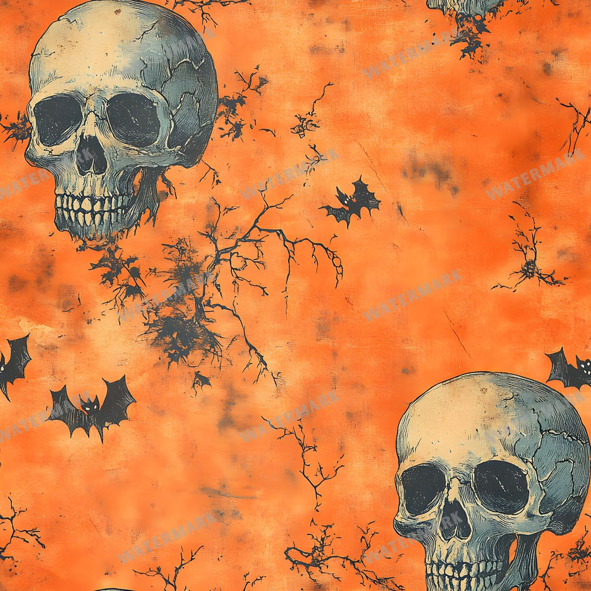 Halloween Seamless Pattern