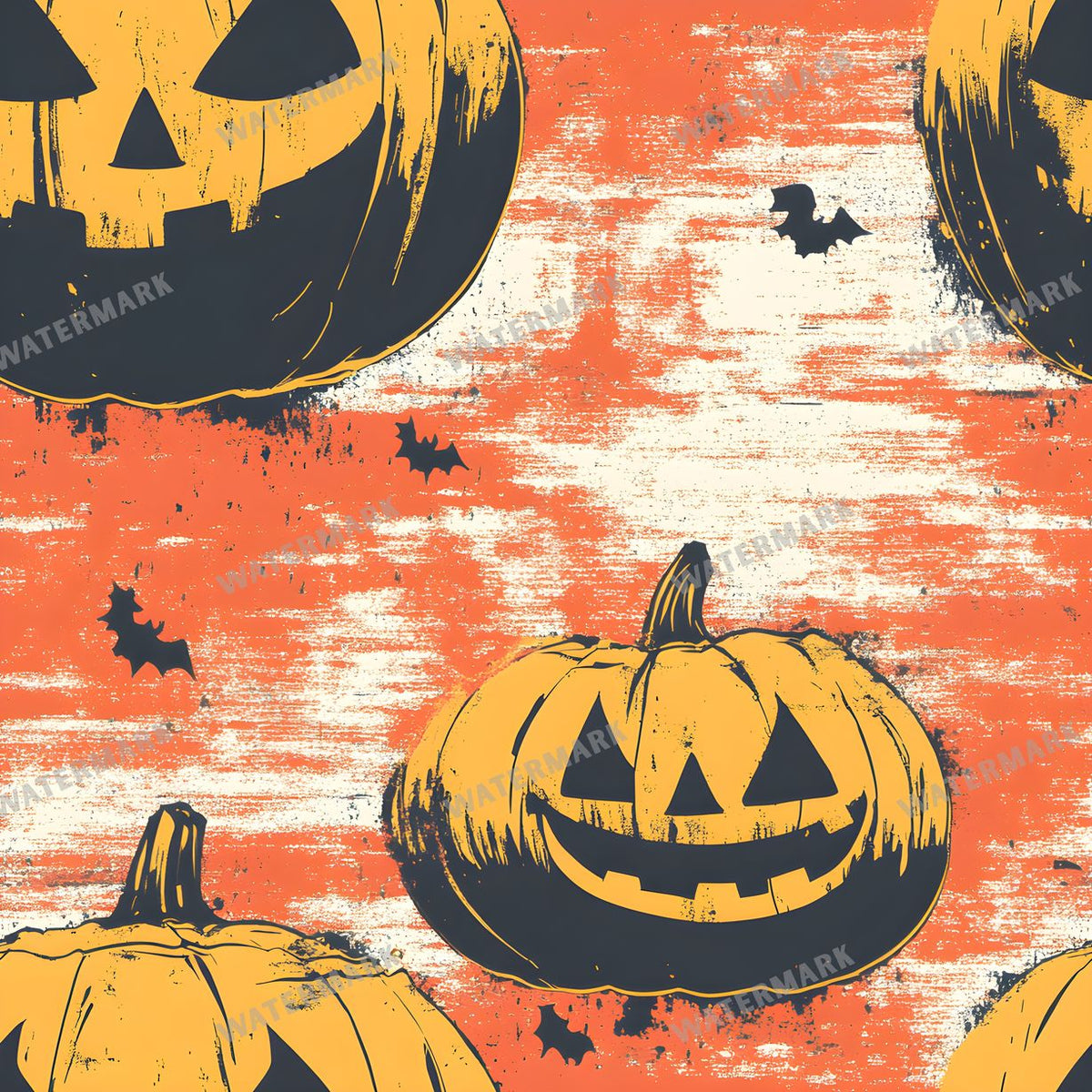 Halloween Seamless Pattern