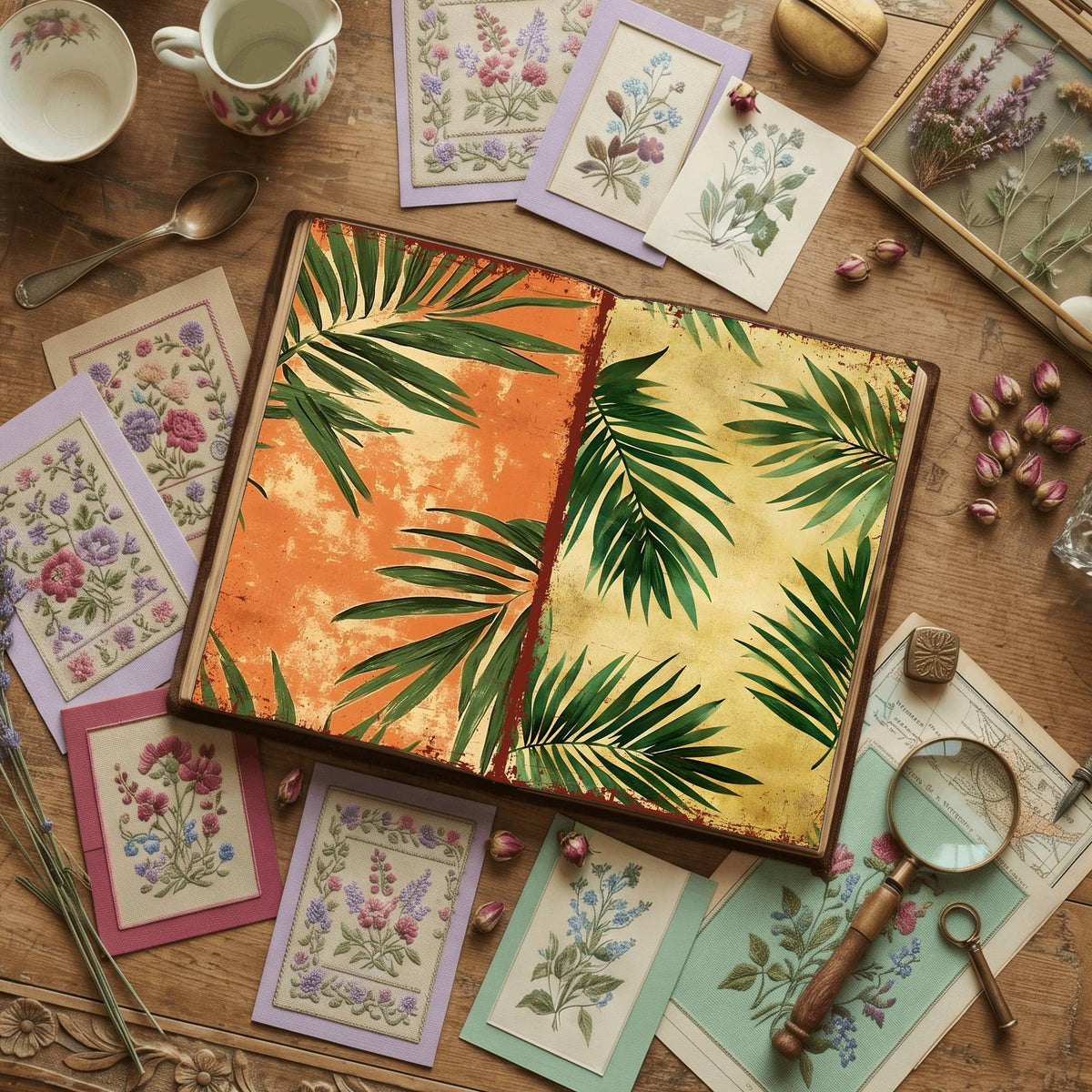Leafy Digital Papers