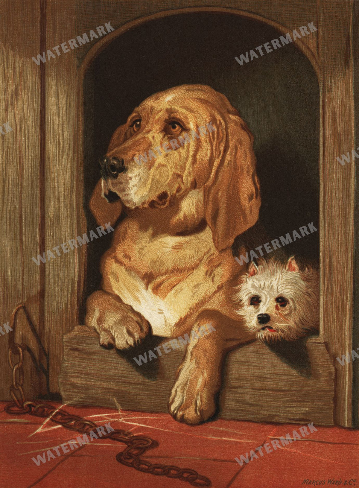 Lithographs Vintage Paintings