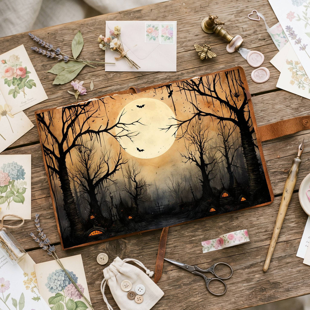 Mixed Halloween Digital Papers
