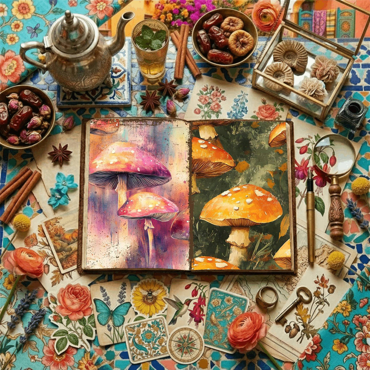 Mushroom Digital Papers
