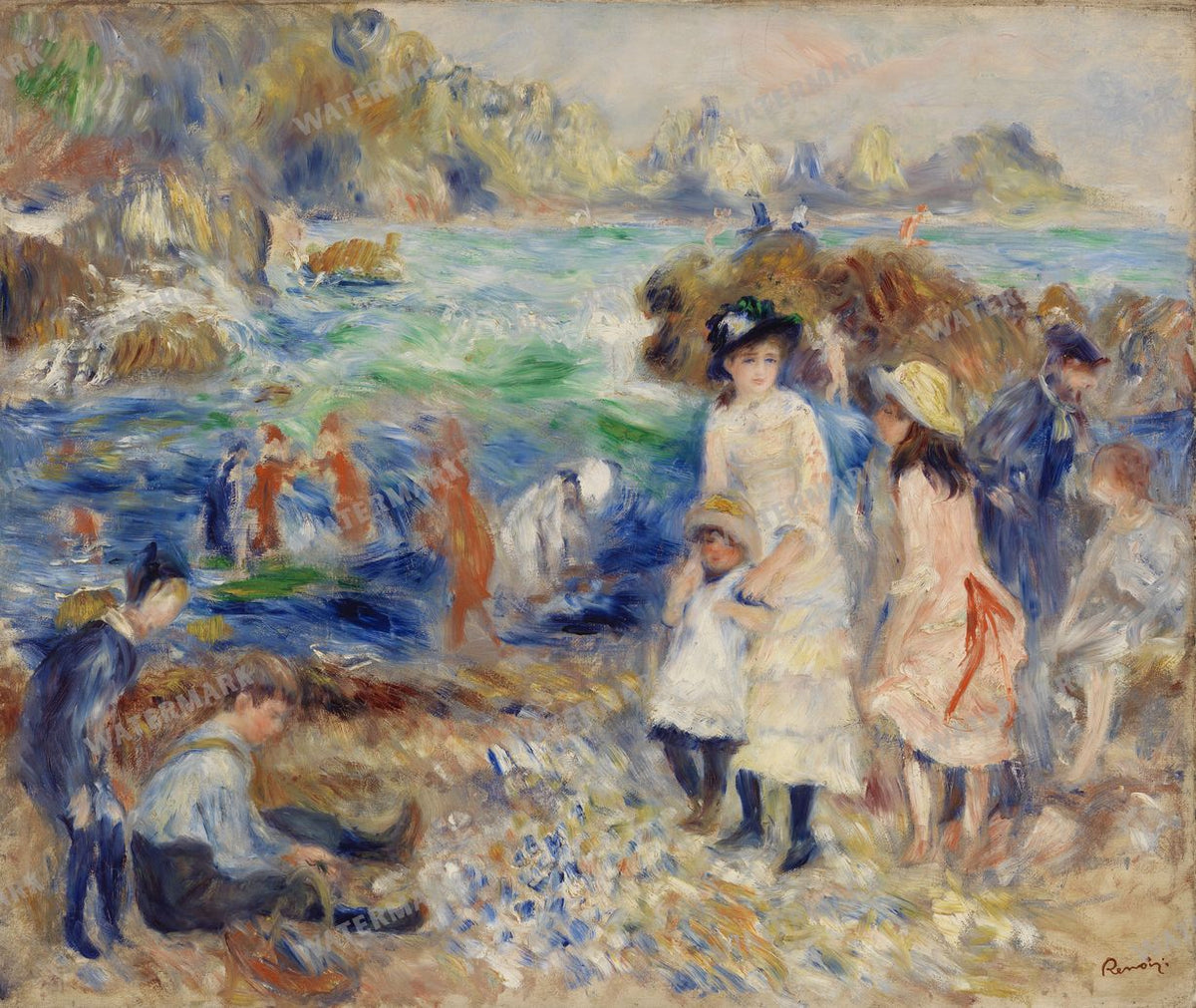 Pierre Auguste Renoir Vintage Paintings
