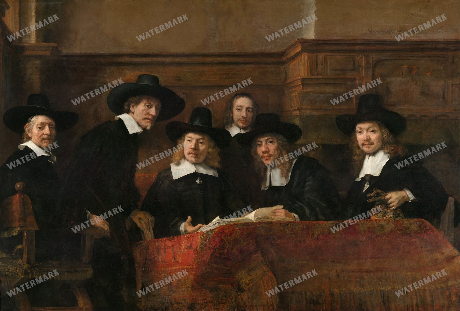 Rembrandt Van Rijn Vintage Paintings