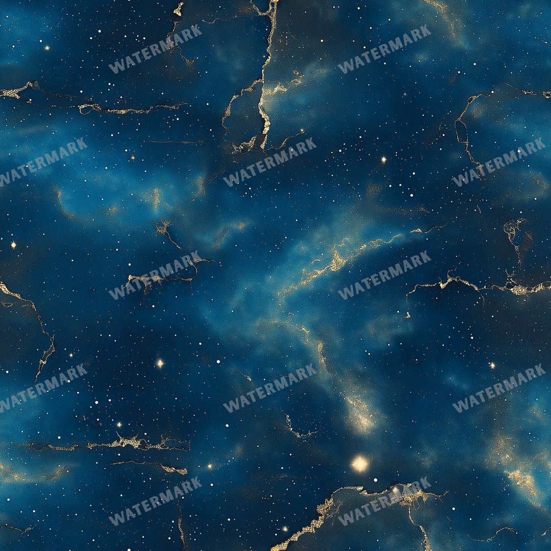 Space And Celestial Seamless Pattern