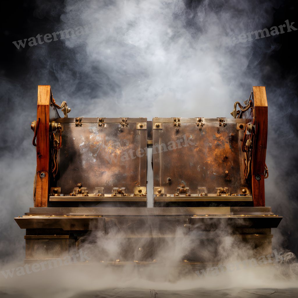 Steampunk Machine Frame Backdrop Images