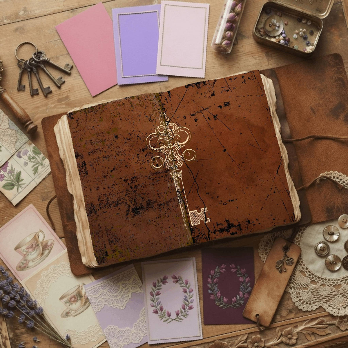 Steampunk Digital Papers