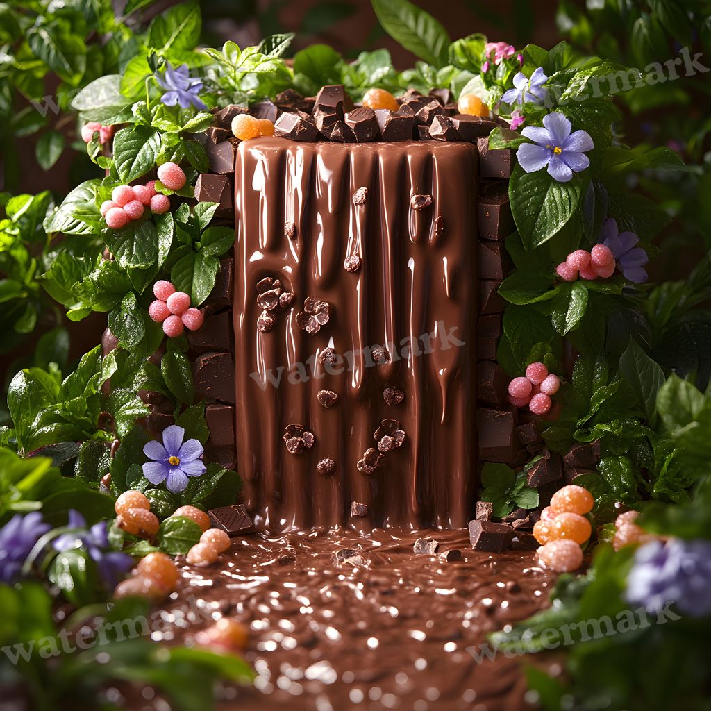 The Chocolate digital photo backdrop for photo editing, preview 19