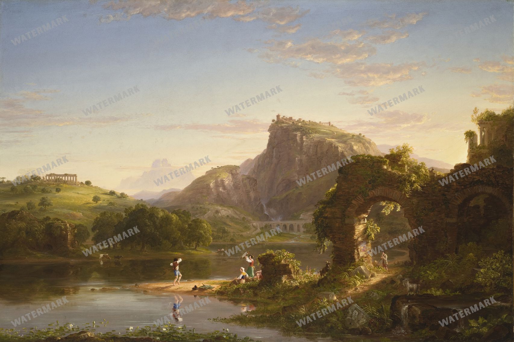 Thomas Cole Vintage Paintings