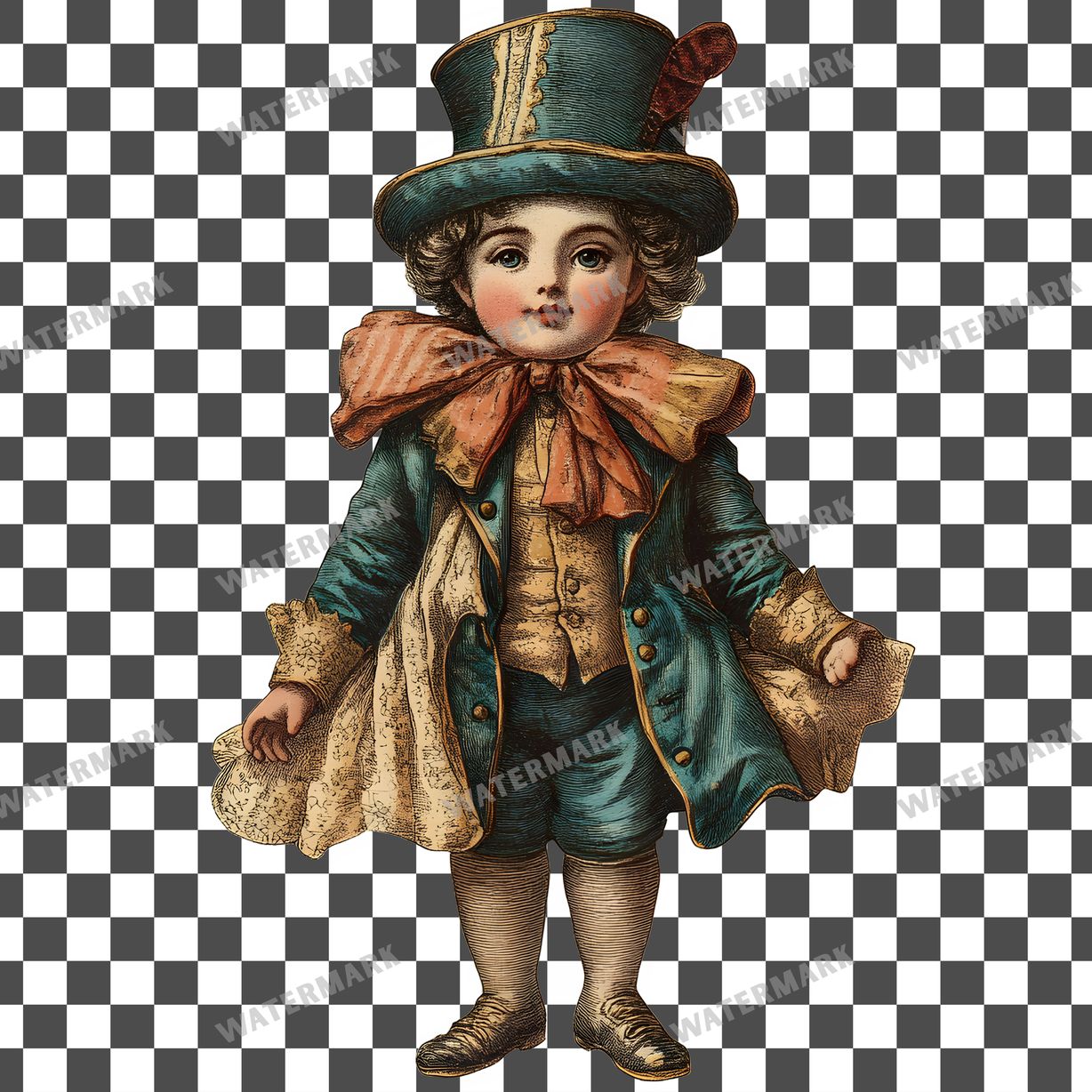 Toy Vintage Style Clipart Pngs
