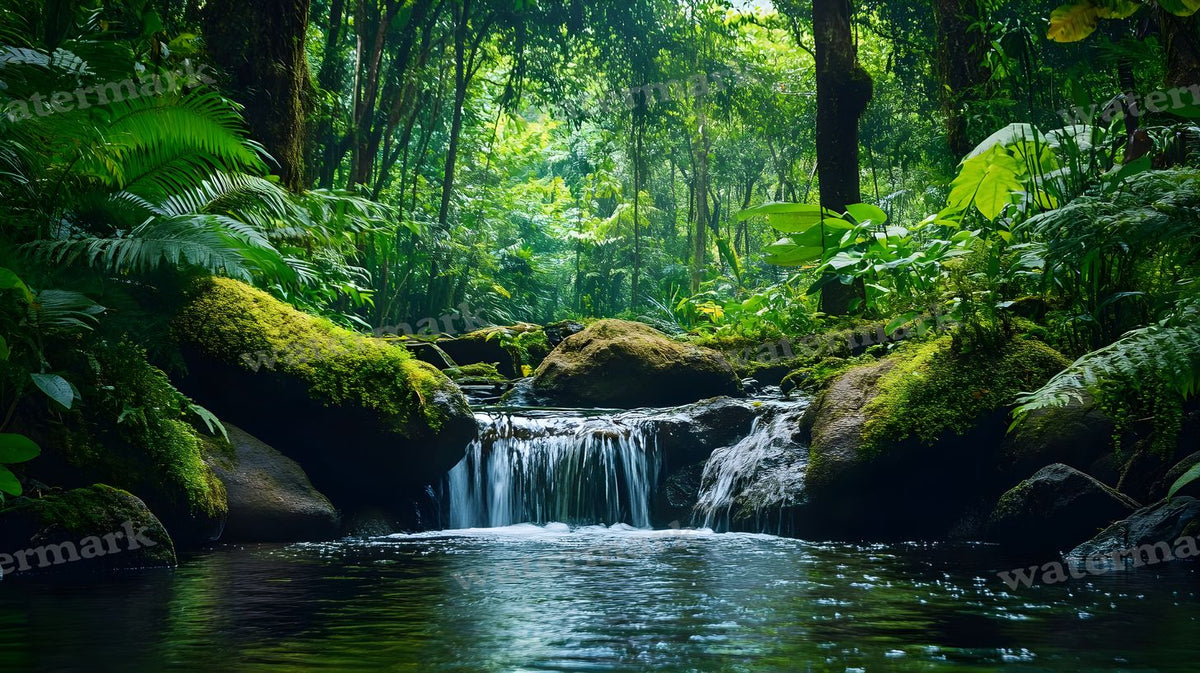 Tropical Forest Backdrop Images