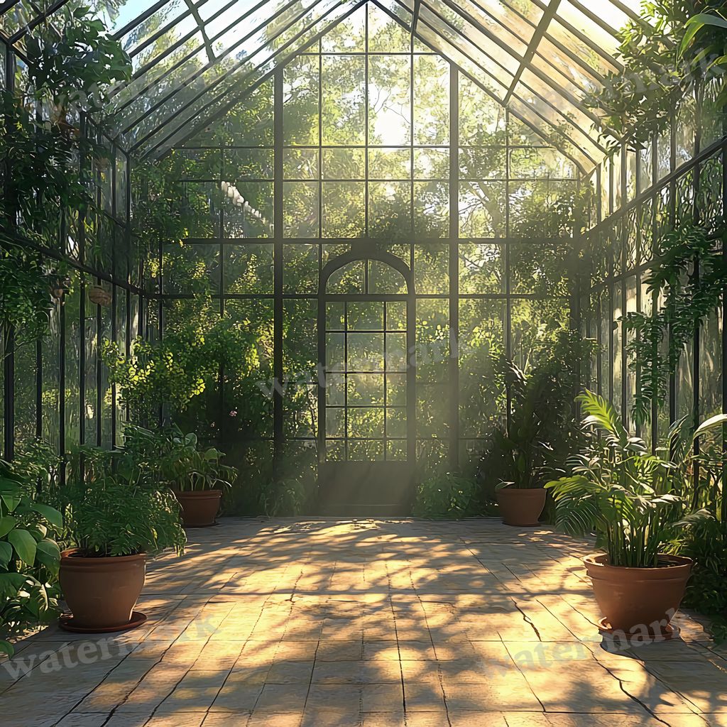 Victorian Greenhouse Backdrop Images
