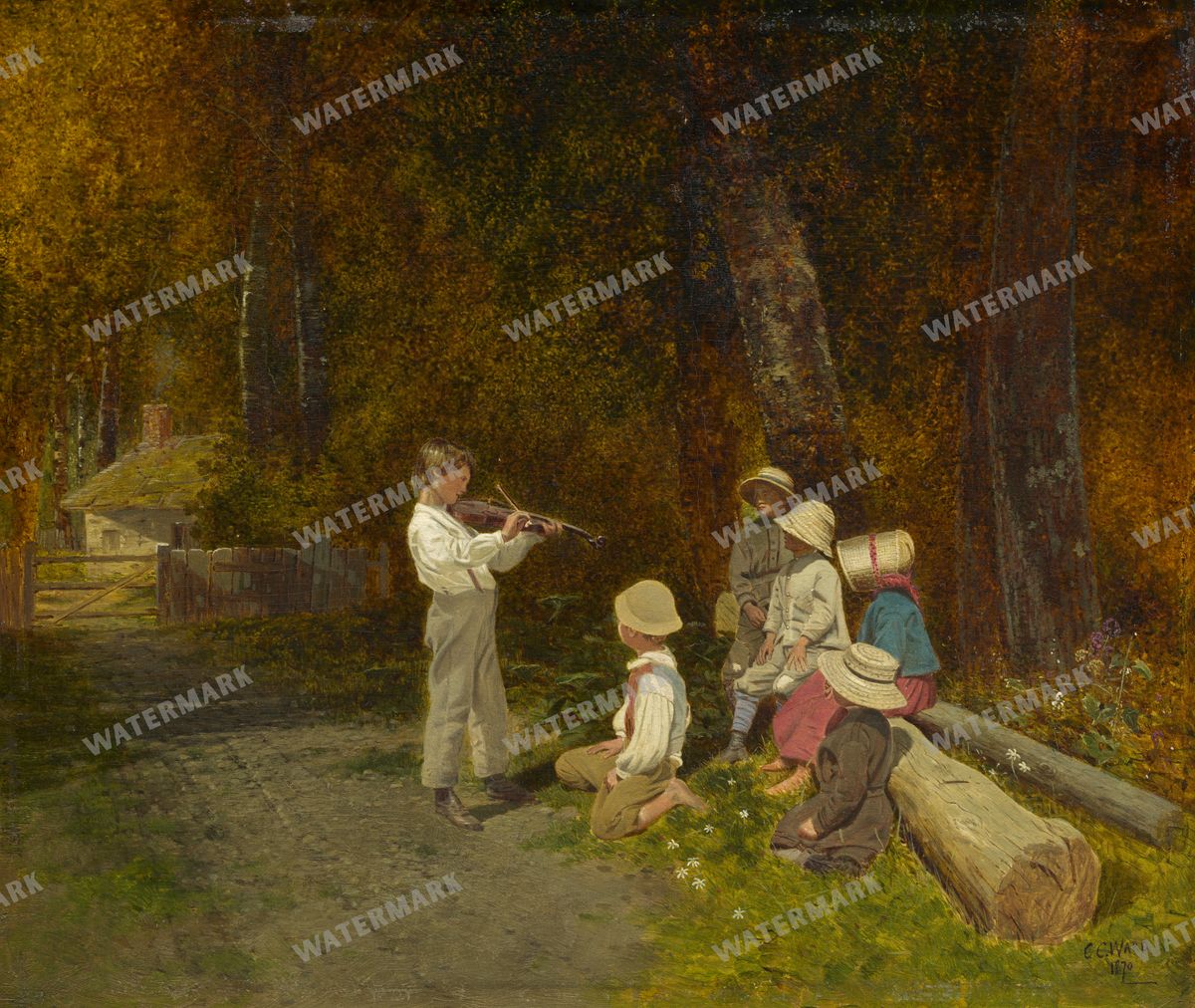 Wall Art Vintage Paintings