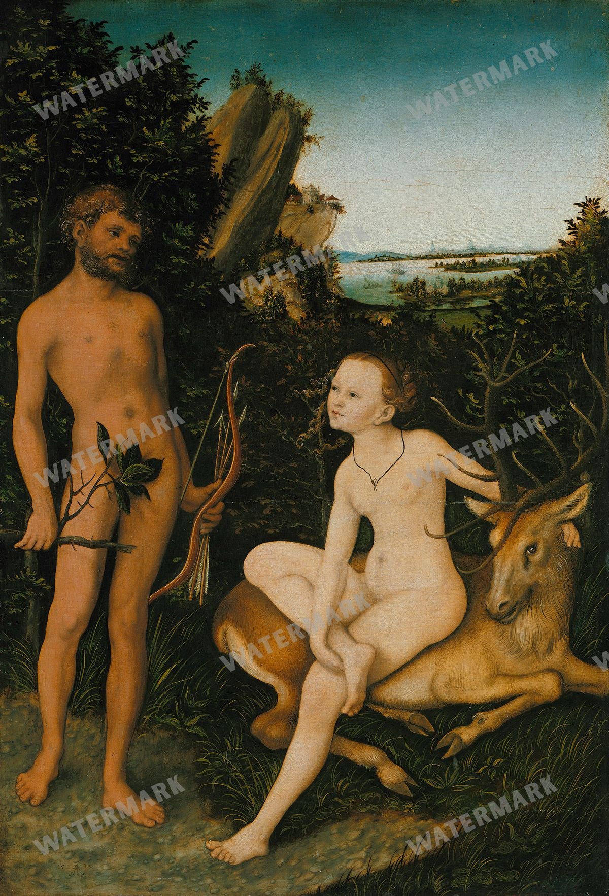 Wall Art Vintage Paintings