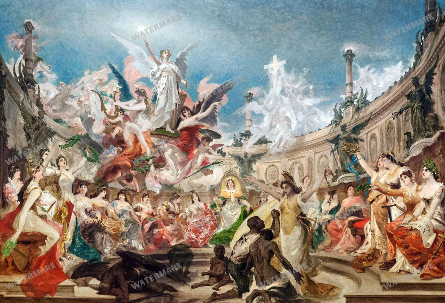 Wall Art Vintage Paintings