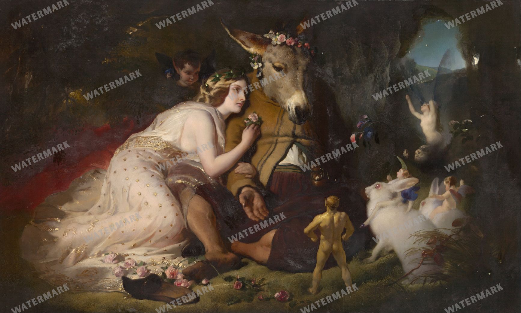 Wall Art Vintage Paintings