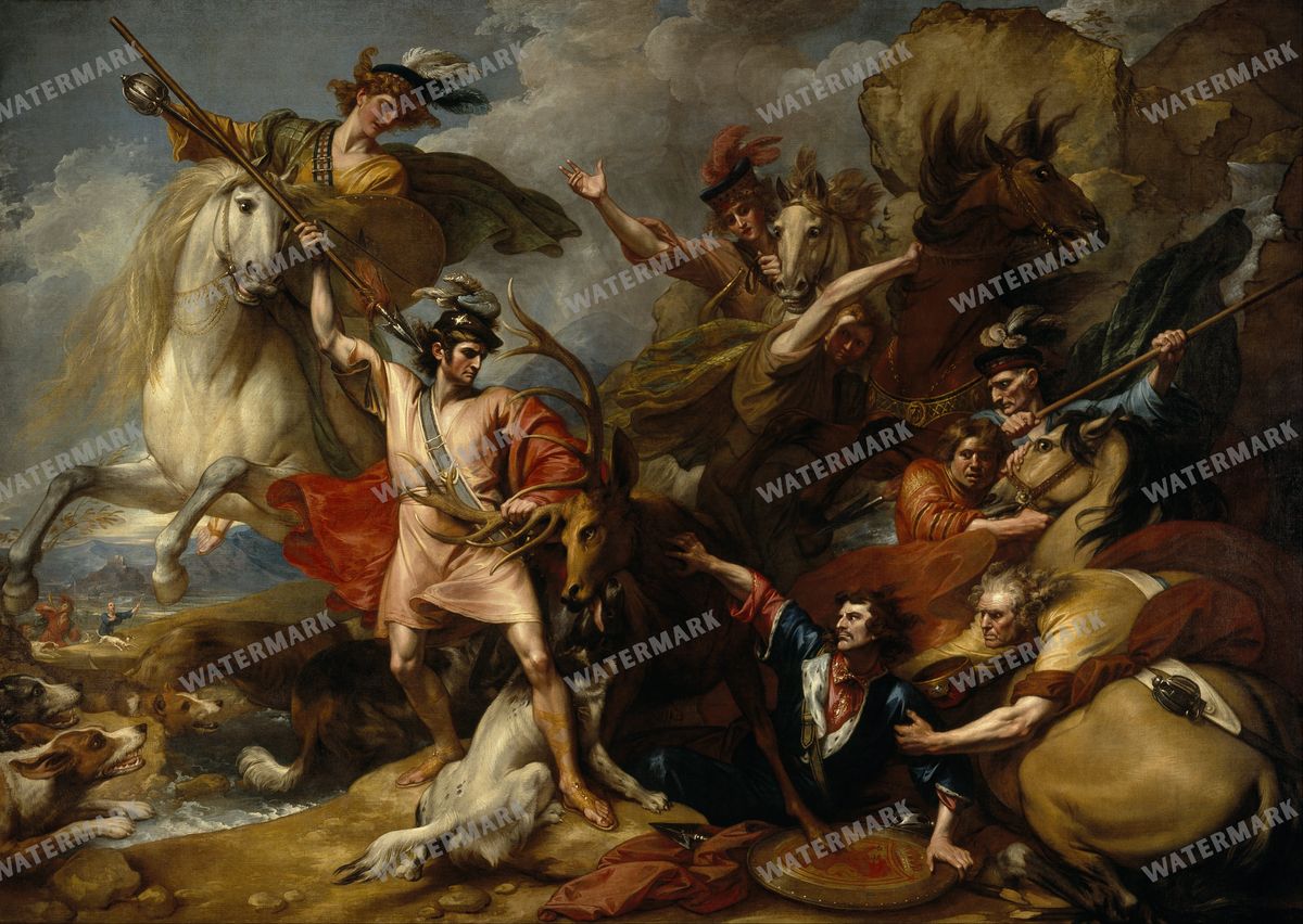 Wall Art Vintage Paintings