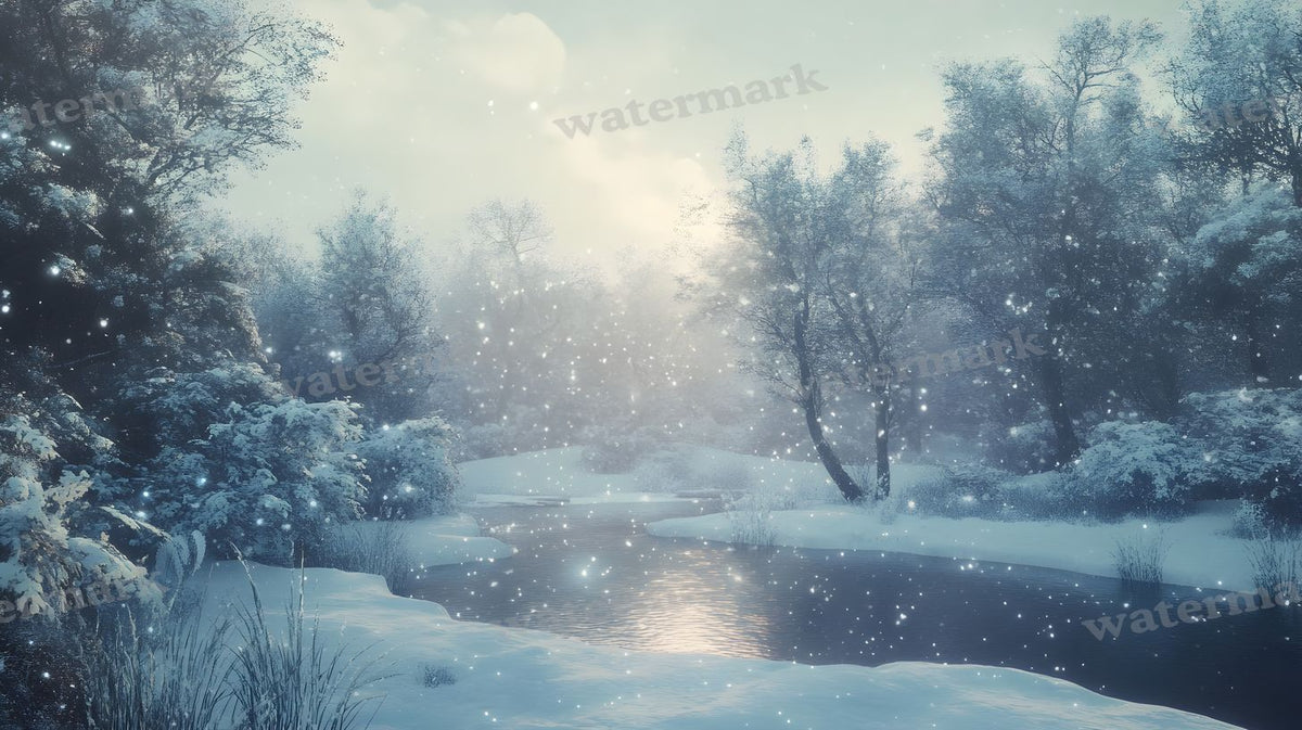 Winter Snow Backdrop Images