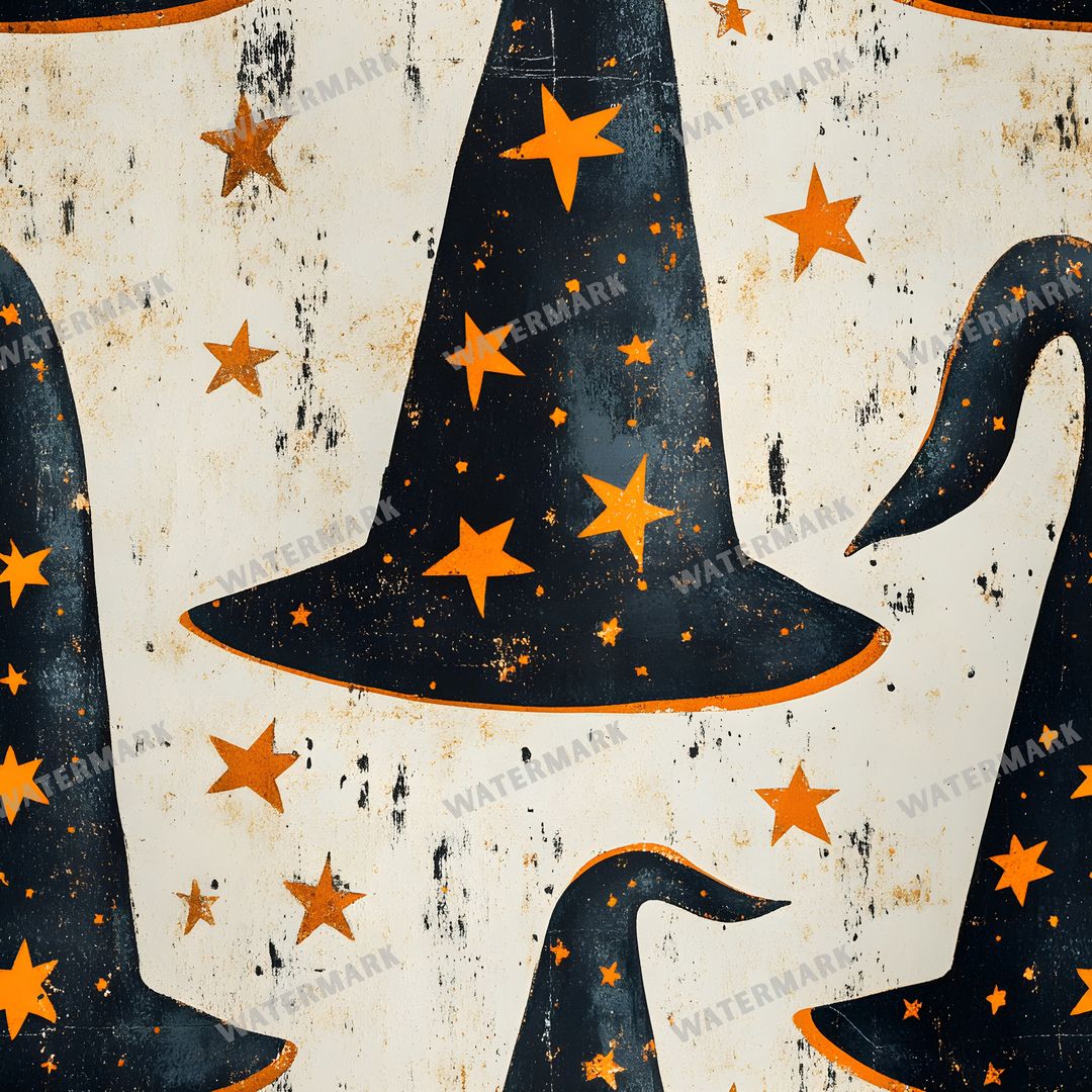Witchcraft Seamless Pattern