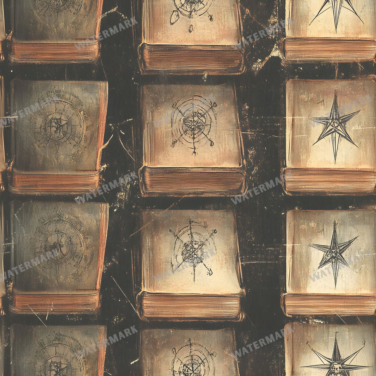 Witchcraft Seamless Pattern