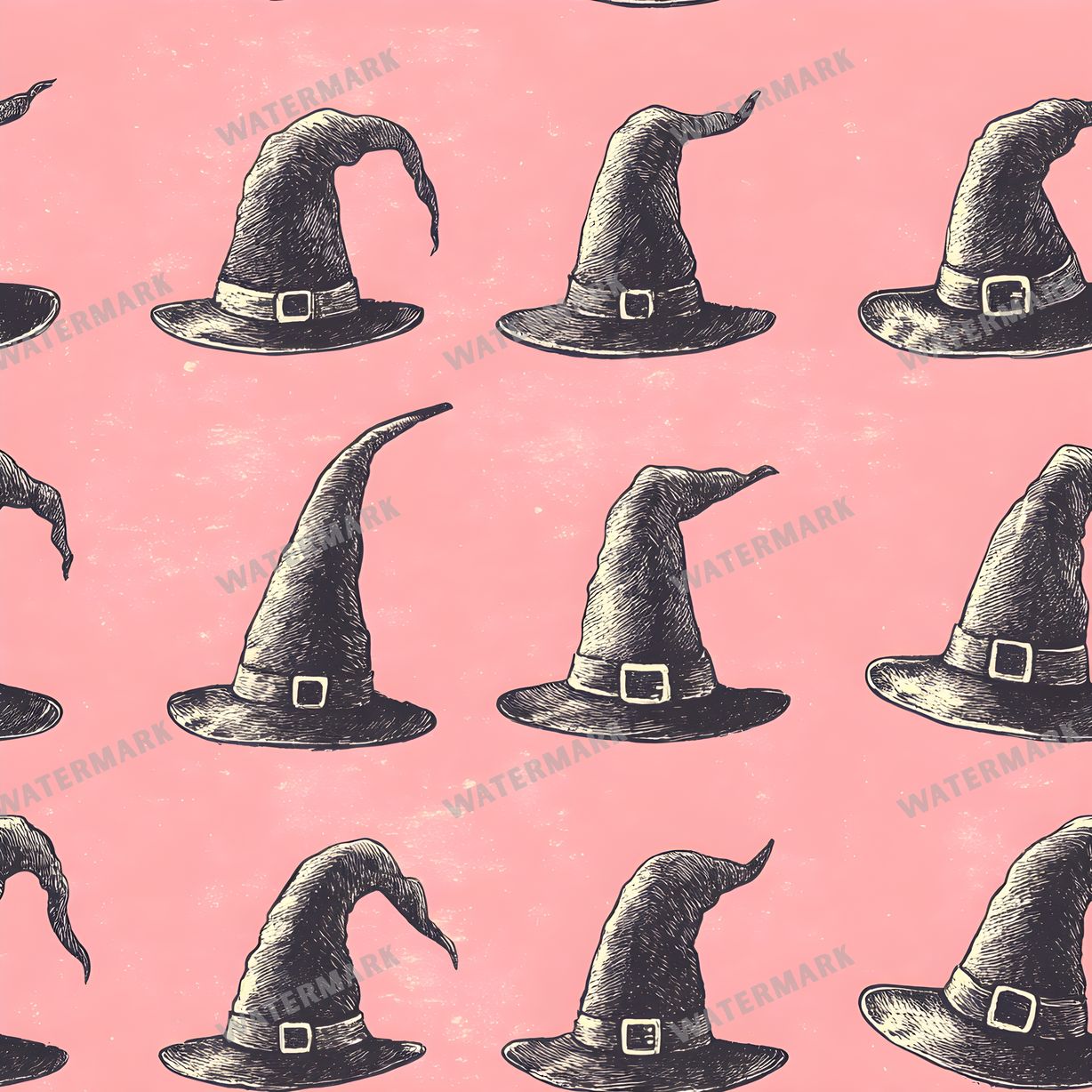Witchcraft Seamless Pattern
