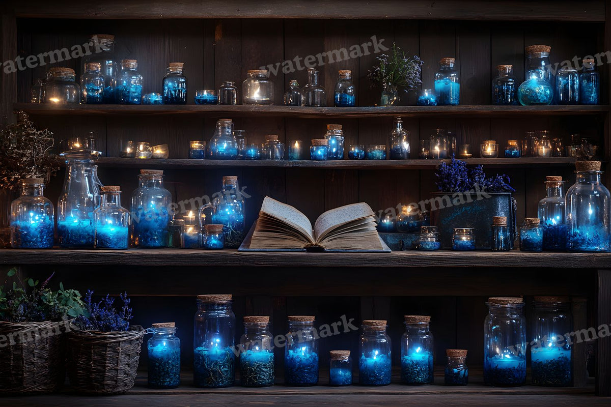 Witchs Apothecary Backdrop Images