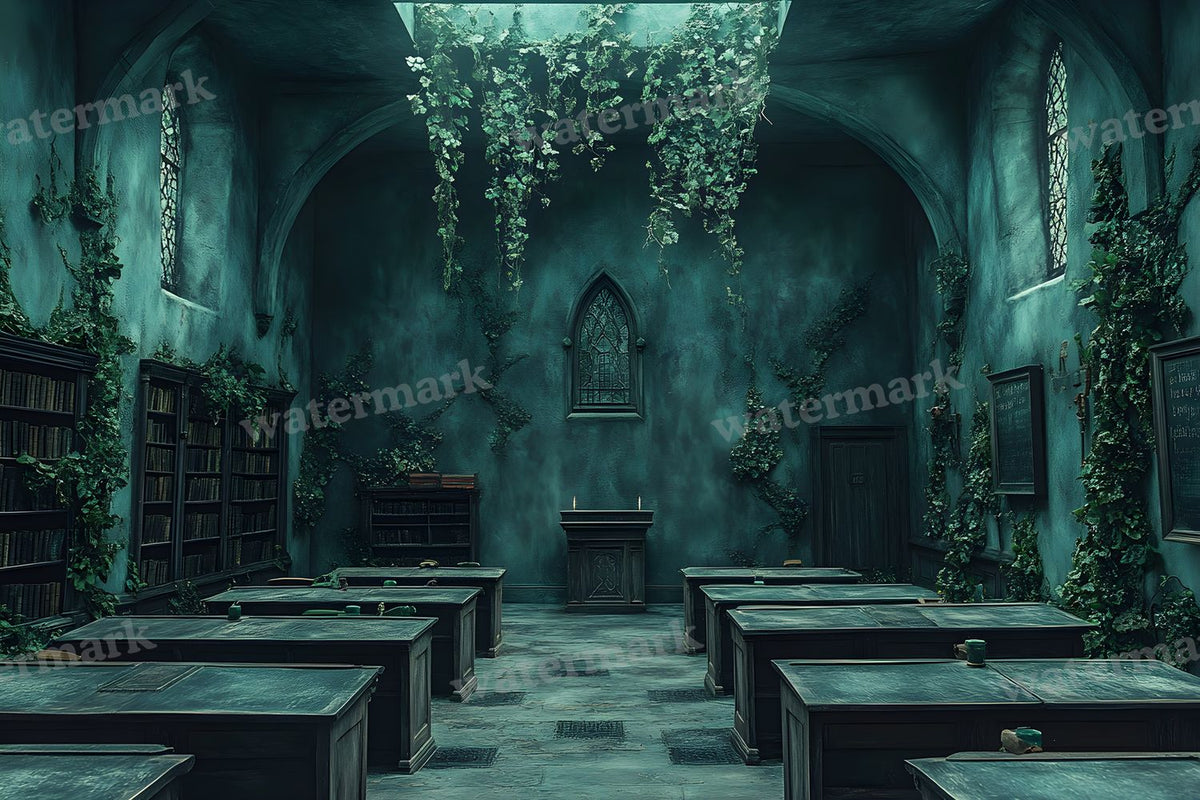 Wizarding Classroom Backdrop Images