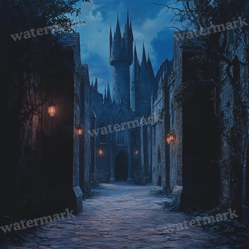 Wizarding School Movie Scene Backdrop Images