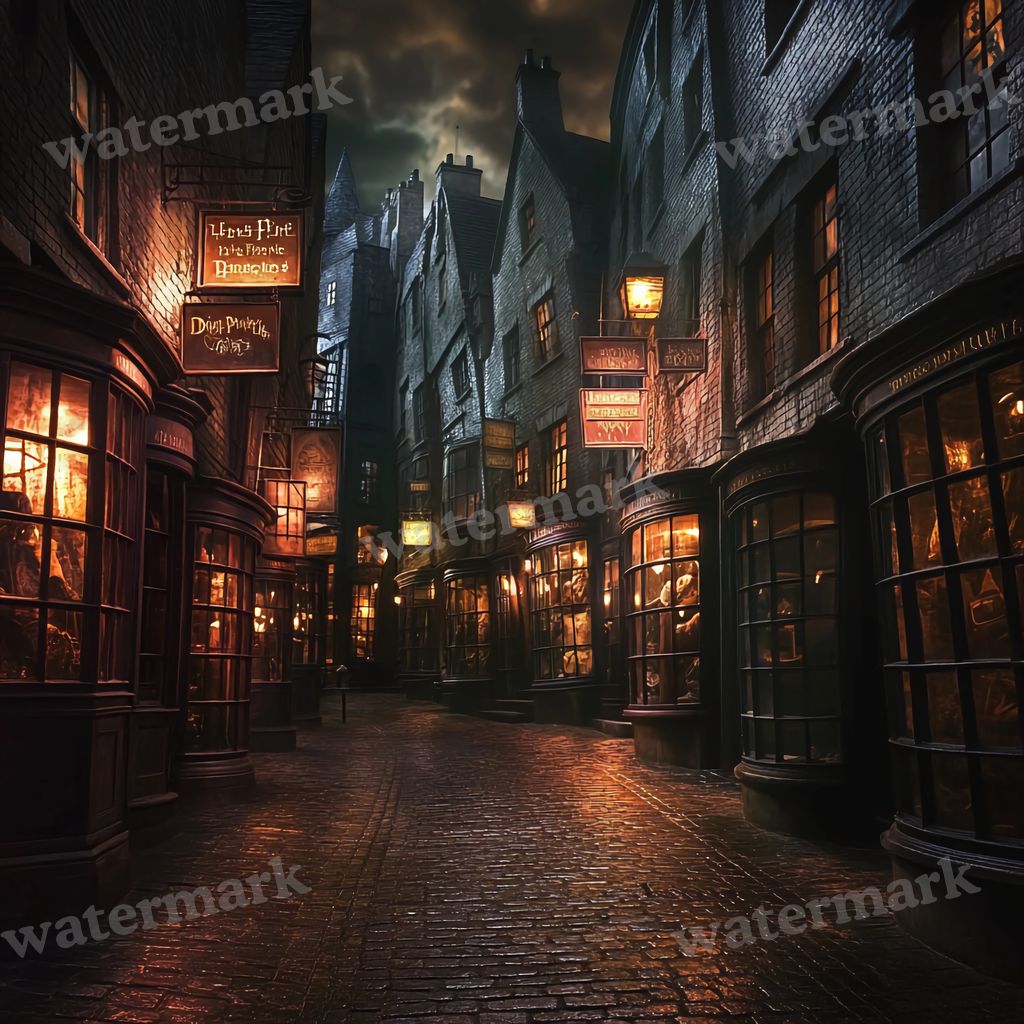 Wizarding School Backdrop Images