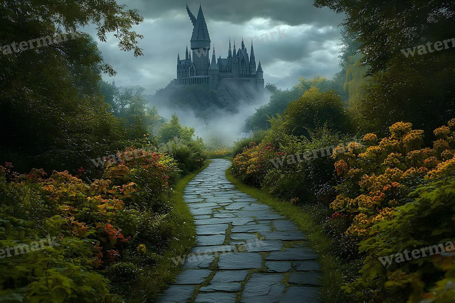 Wizarding School Backdrop Images