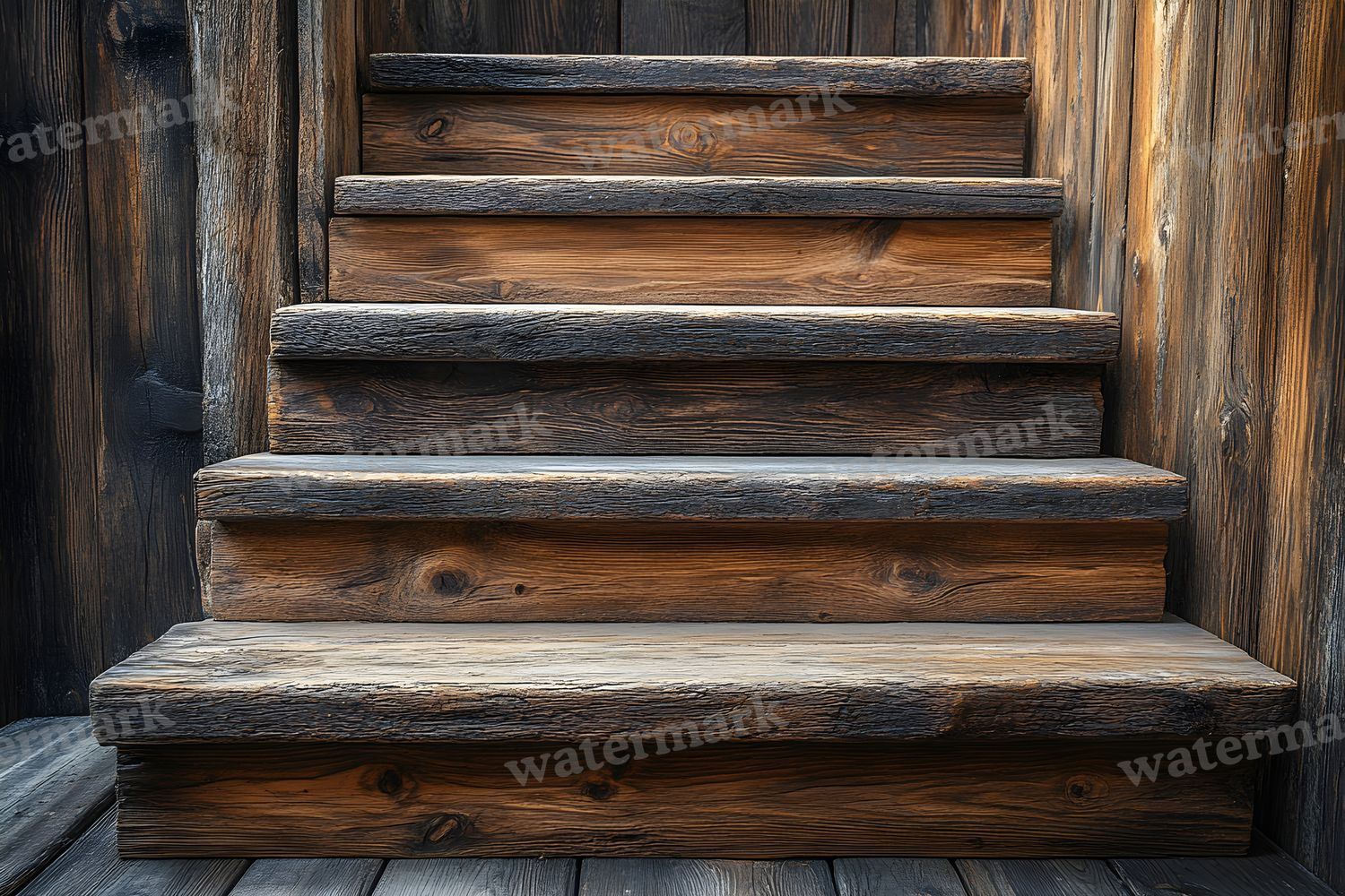 Wooden Stairrustic Vintage Backdrop Images