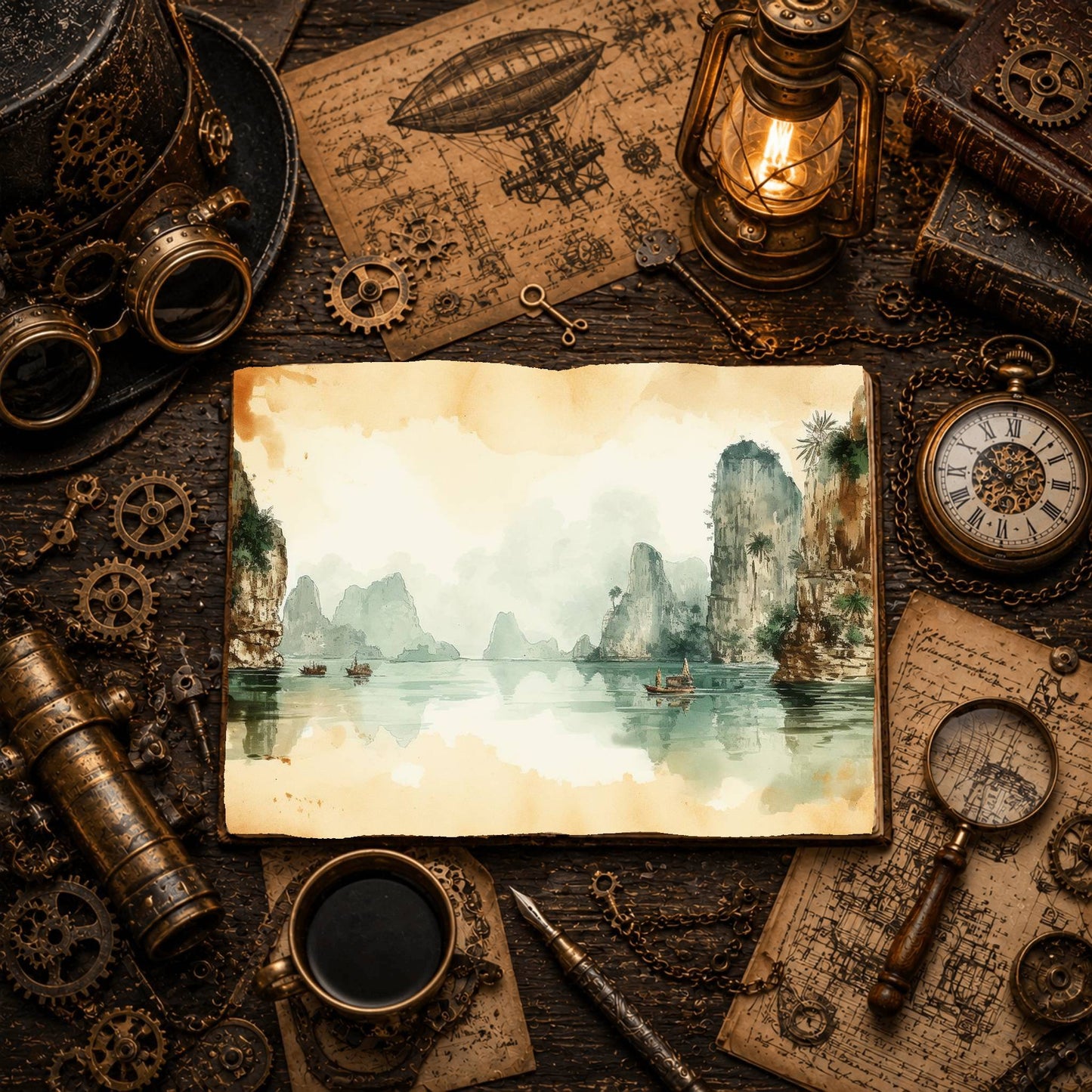 World Traveler Digital Papers