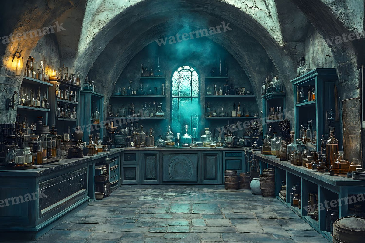 Alchemist Corner Study Backdrop Images