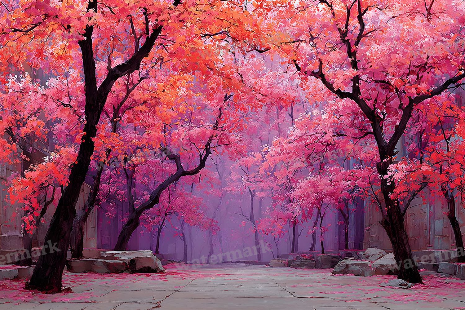 Alice Wonderland Magical Backdrop Images
