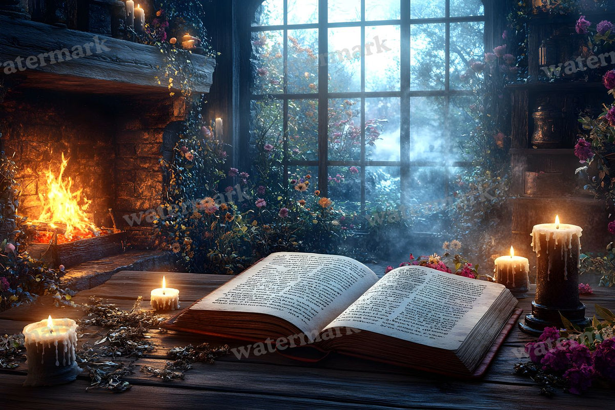 Ancient Witchgrimoire Backdrop Images