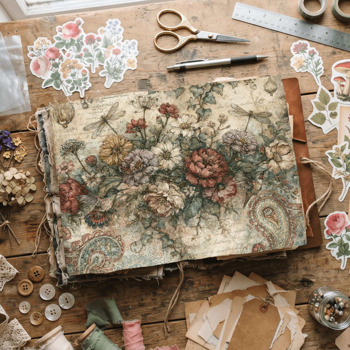 Bohemian Wanderlust Printable Paper