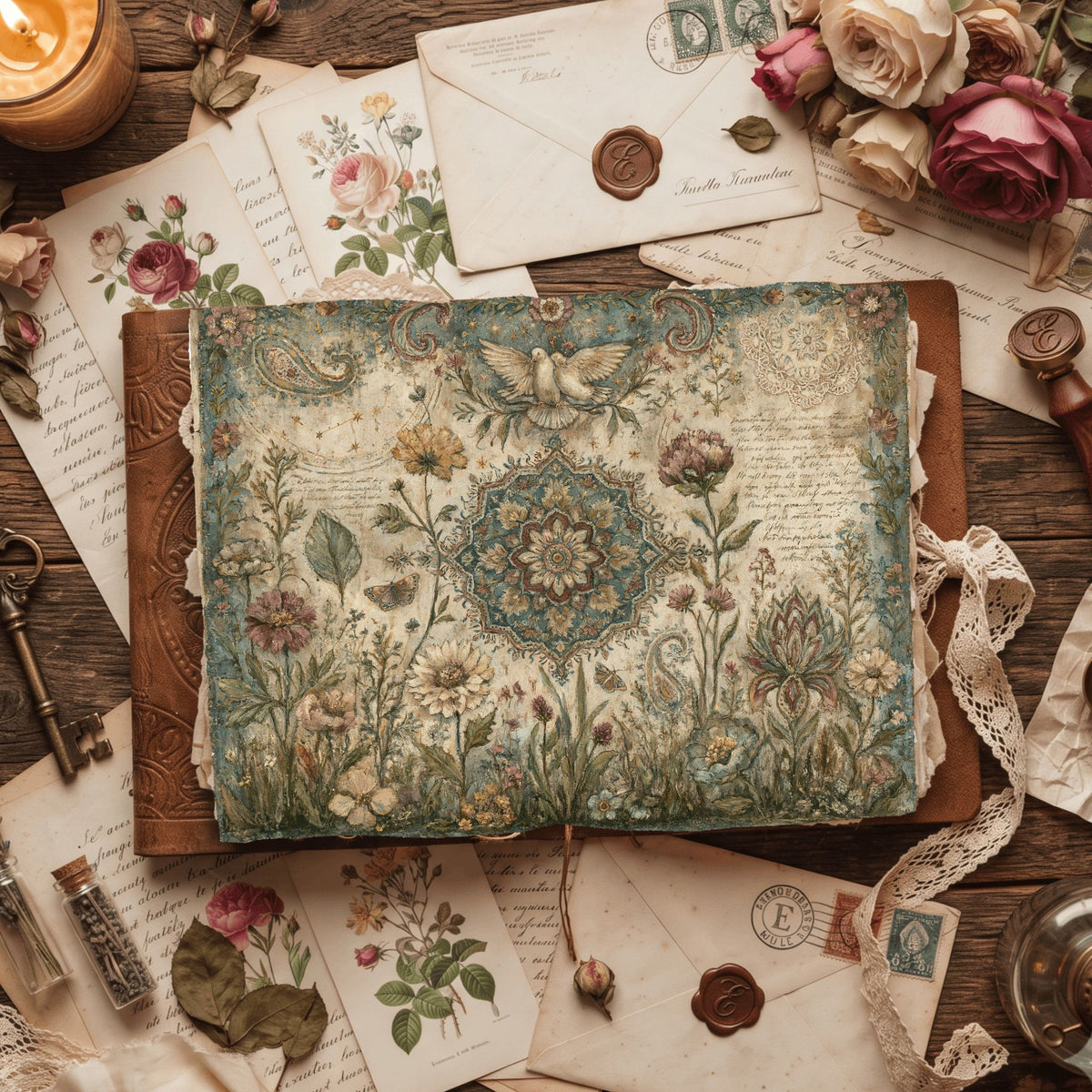 Carefree Bohemian Printable Paper
