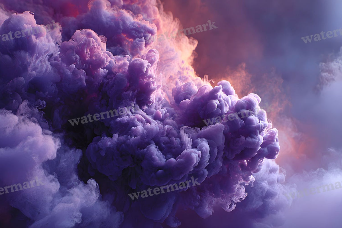 Purple Smoke Action Backdrop Images