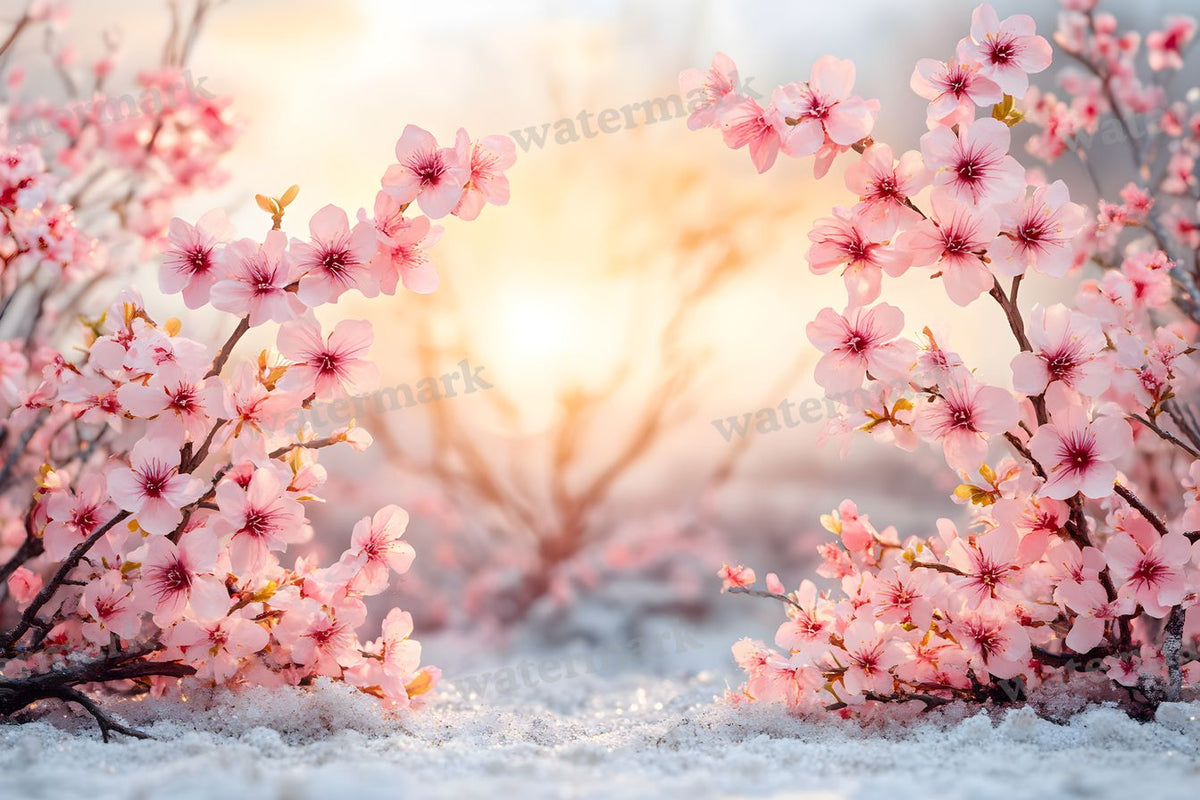 Spring Blossom Escape Backdrop Images