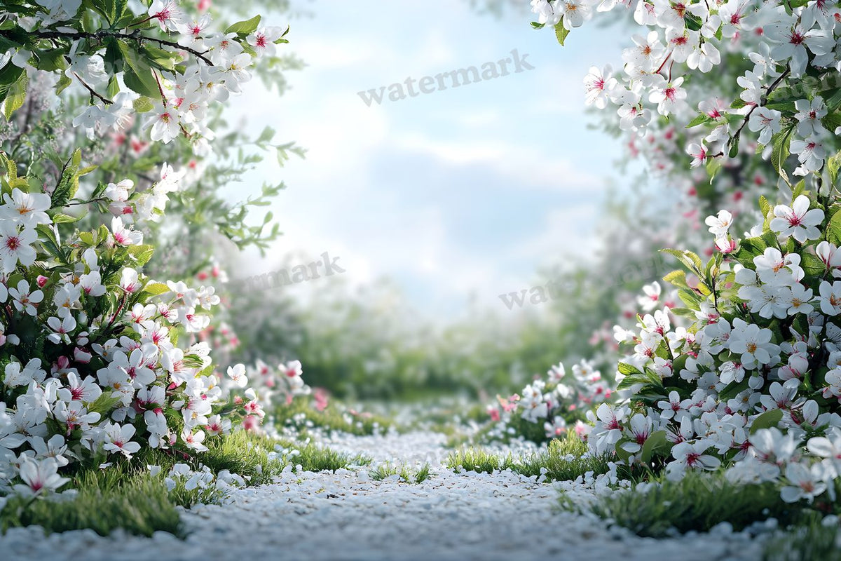 Spring Blossom Escape Backdrop Images