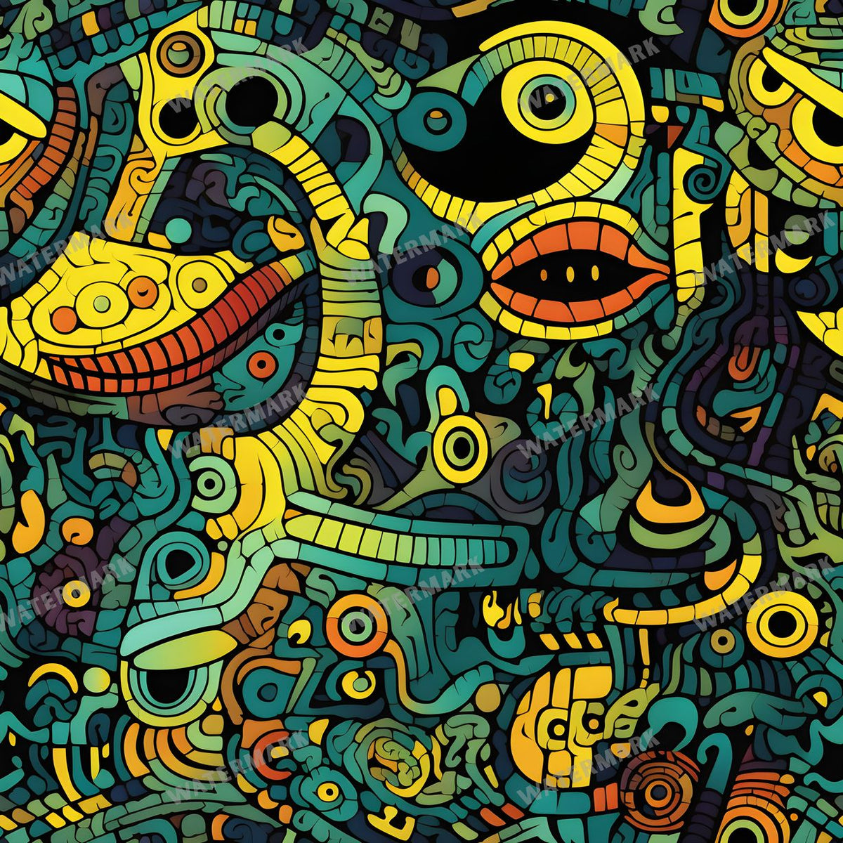 Abstract Seamless Pattern
