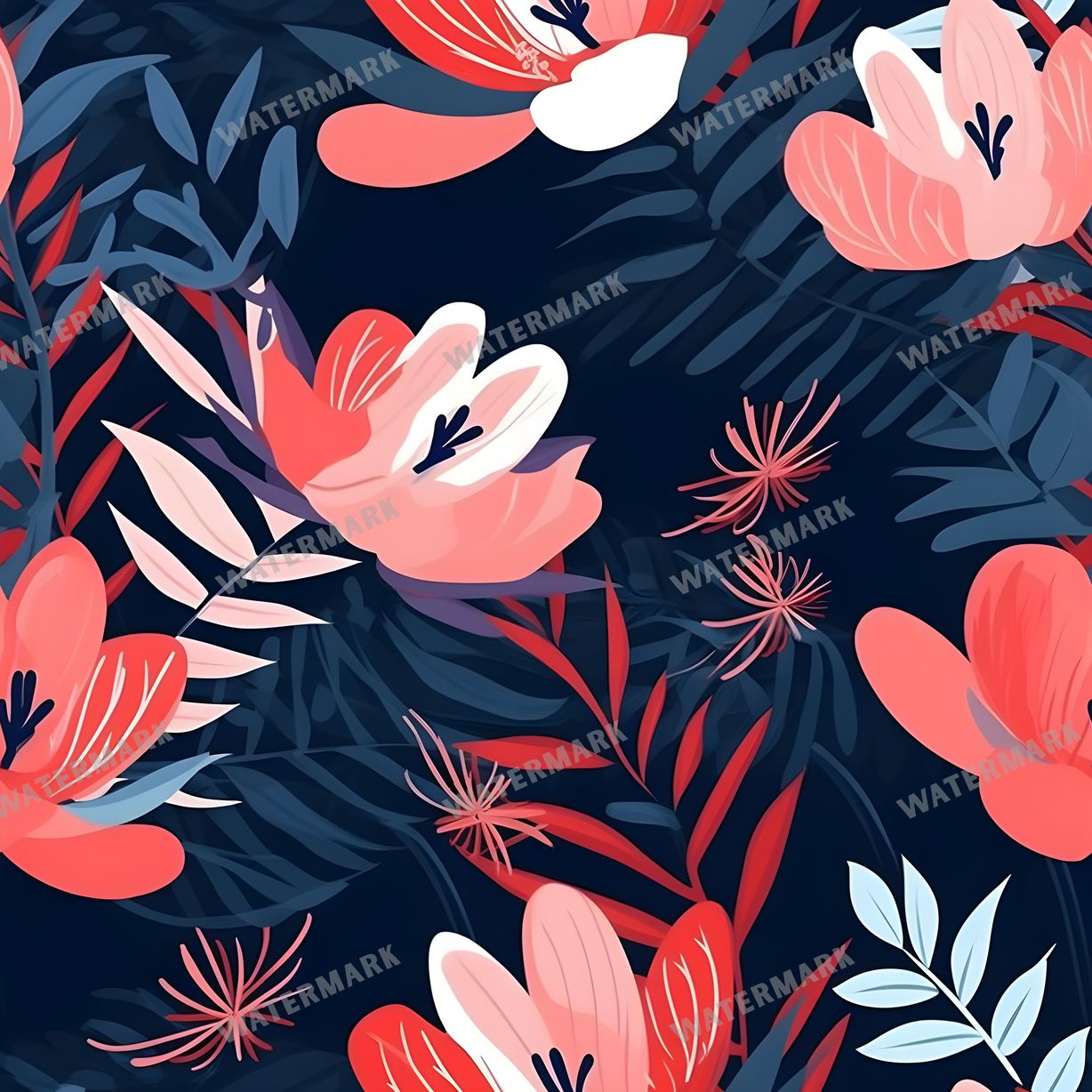 Abstract Seamless Pattern