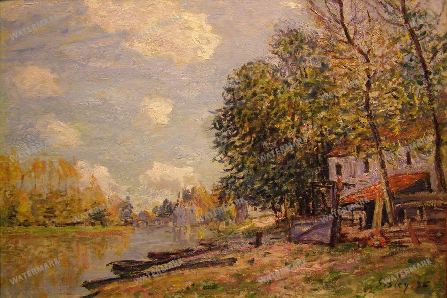 Alfred Sisley Vintage Paintings