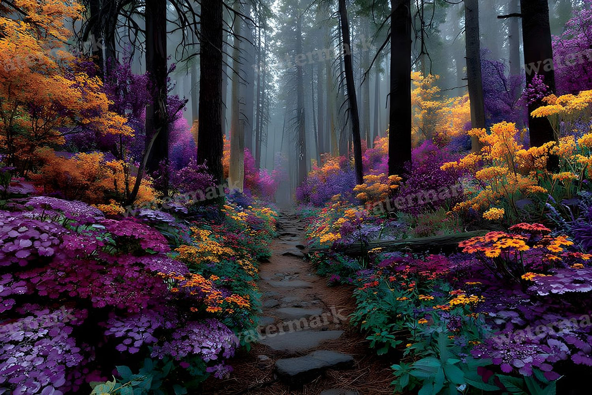Alice Wonderland Magical Backdrop Images