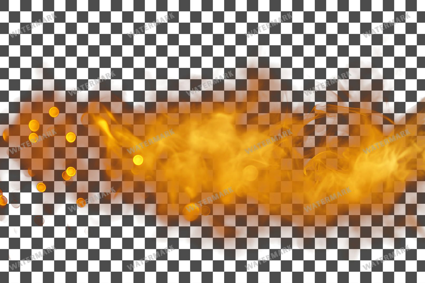 Amber Light Transparent Overlay Pngs