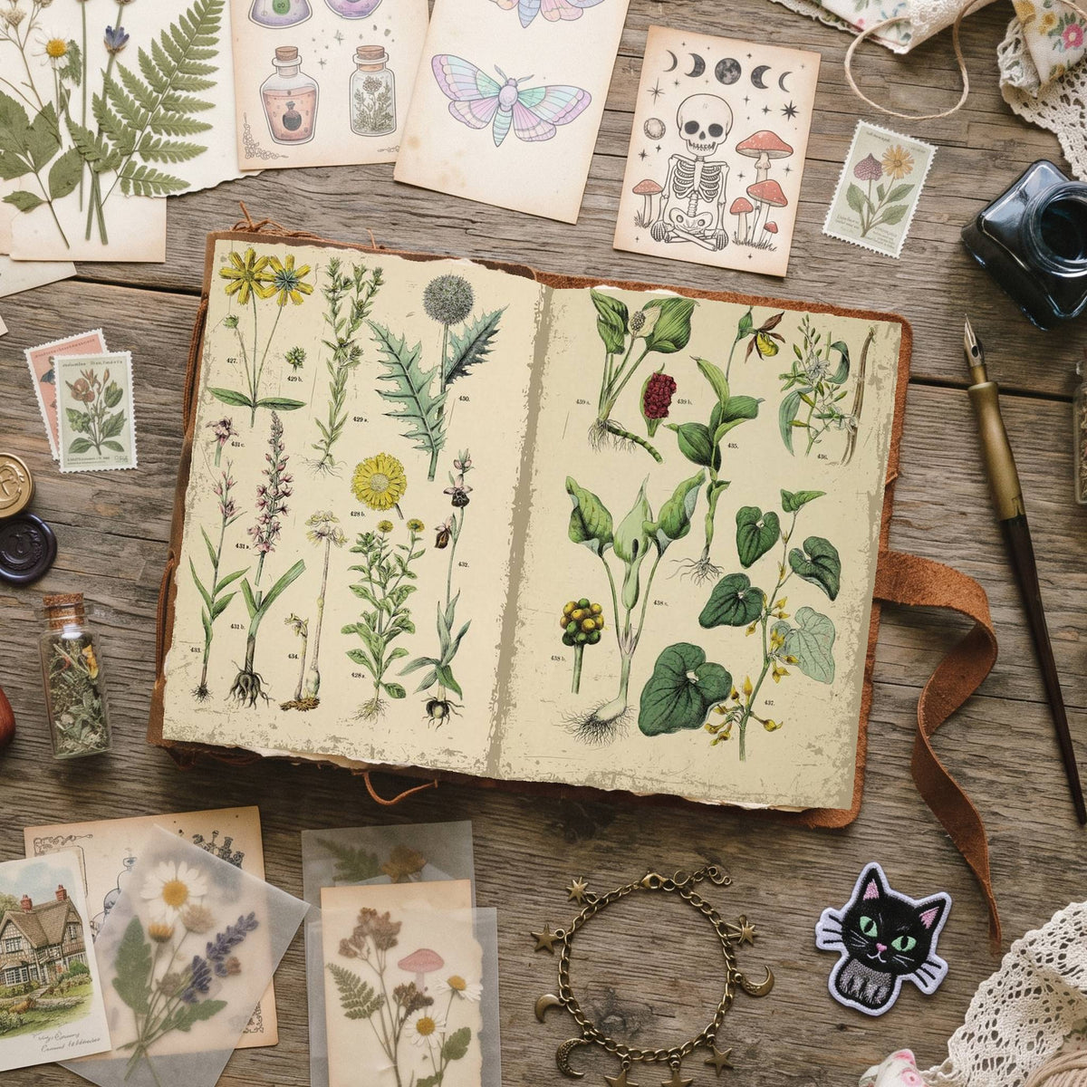 Botanical Digital Papers