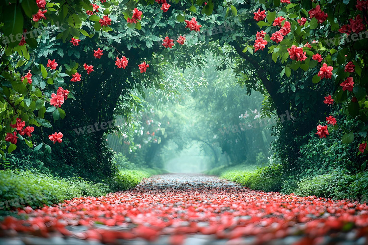 Charming Garden digital photo backdrop for photo editing, preview 20