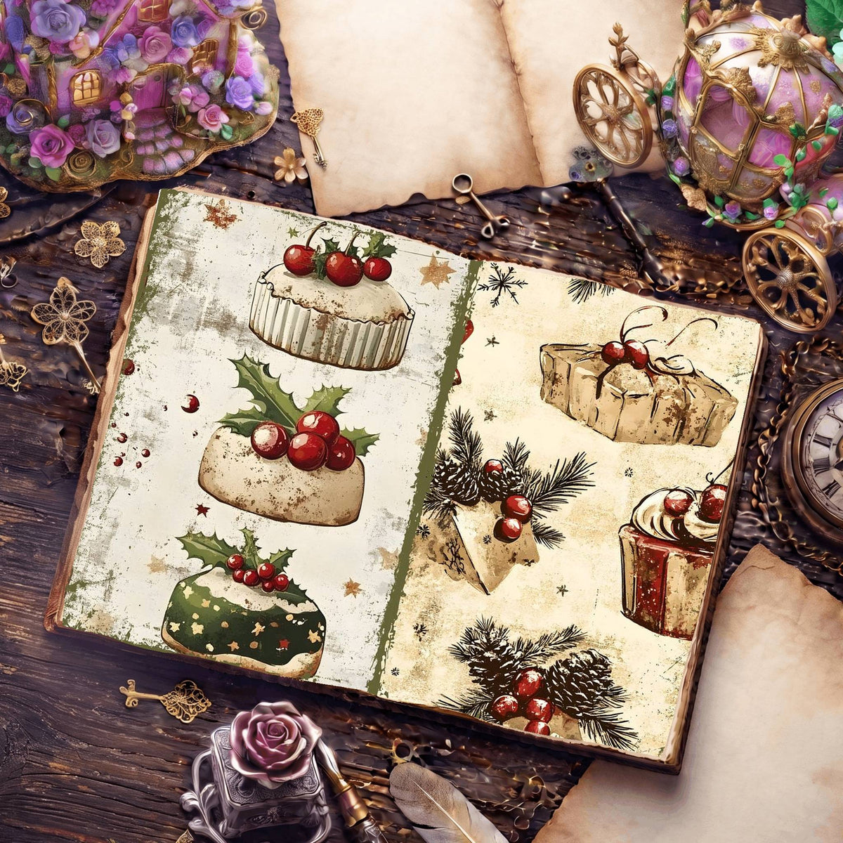 Christmas Digital Papers