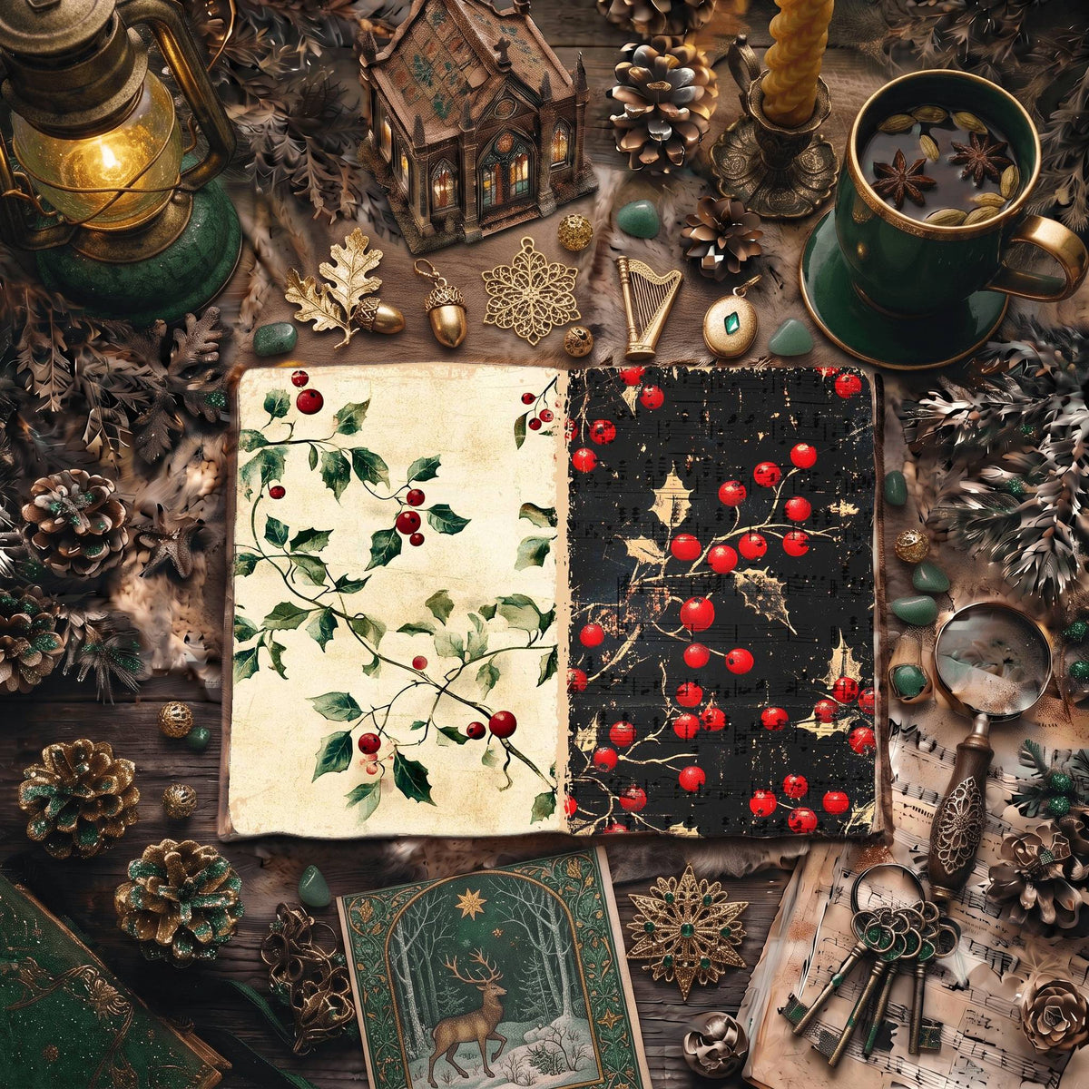 Christmas Digital Papers